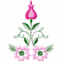 Flowers And Tree Embroidery Design 10 Flowers And Tree Embroidery Design 10